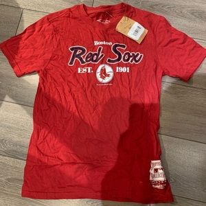 BRAND NEW Red Sox Mitchell and ness shirt